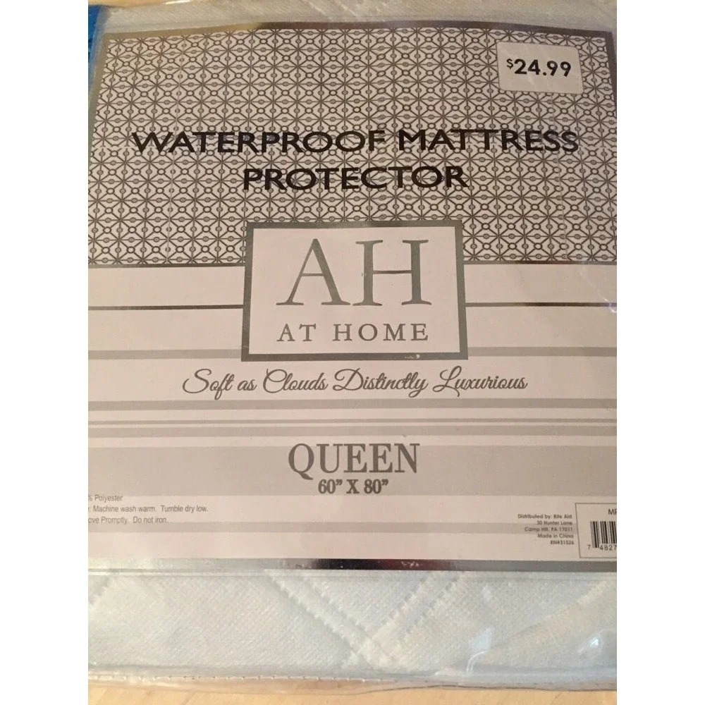 AH At Home Waterproof Mattress Protector Queen Size 60